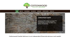 Desktop Screenshot of cottonwoodcapitaladvisors.com